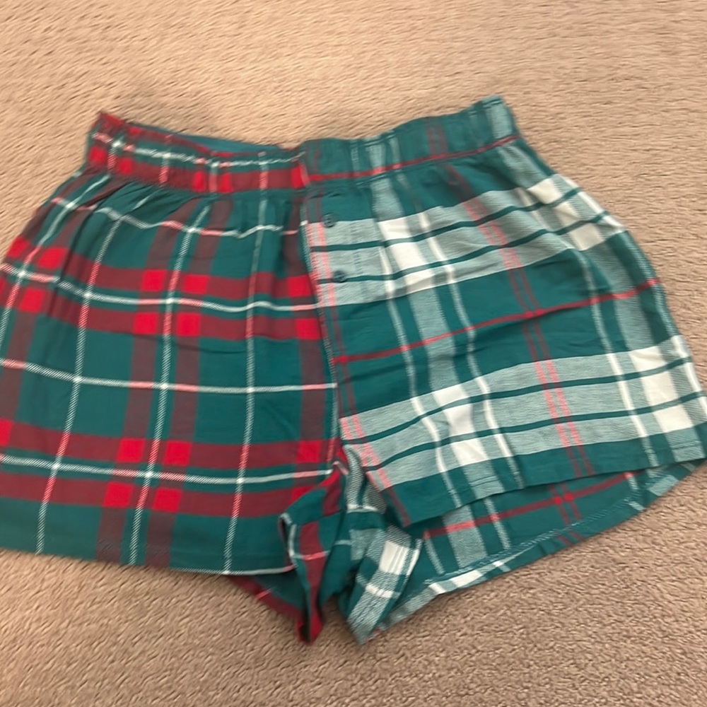 Pajama shorts Christmas from target